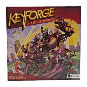 Keyforge Call Of The Archons Game Starter Set 95% Complete Used